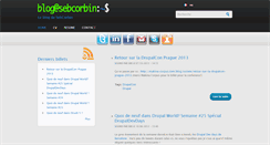 Desktop Screenshot of blog.sebcorbin.fr